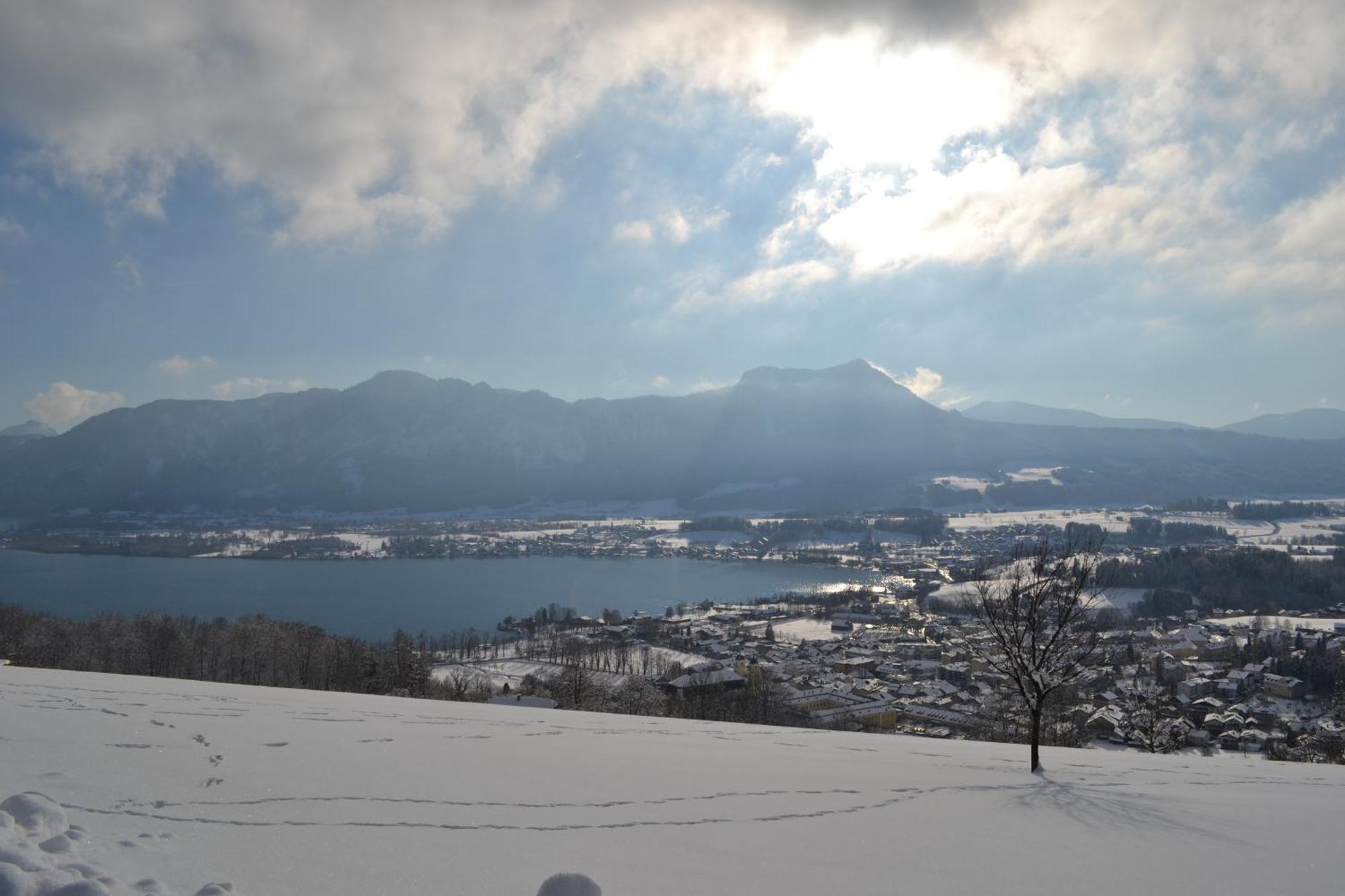 Gaestehaus Sonnenhang Appartement Mondsee Buitenkant foto
