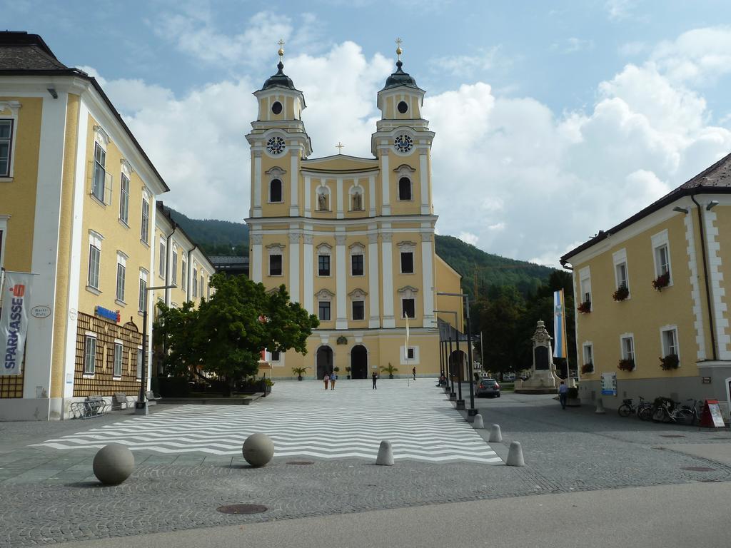 Gaestehaus Sonnenhang Appartement Mondsee Buitenkant foto