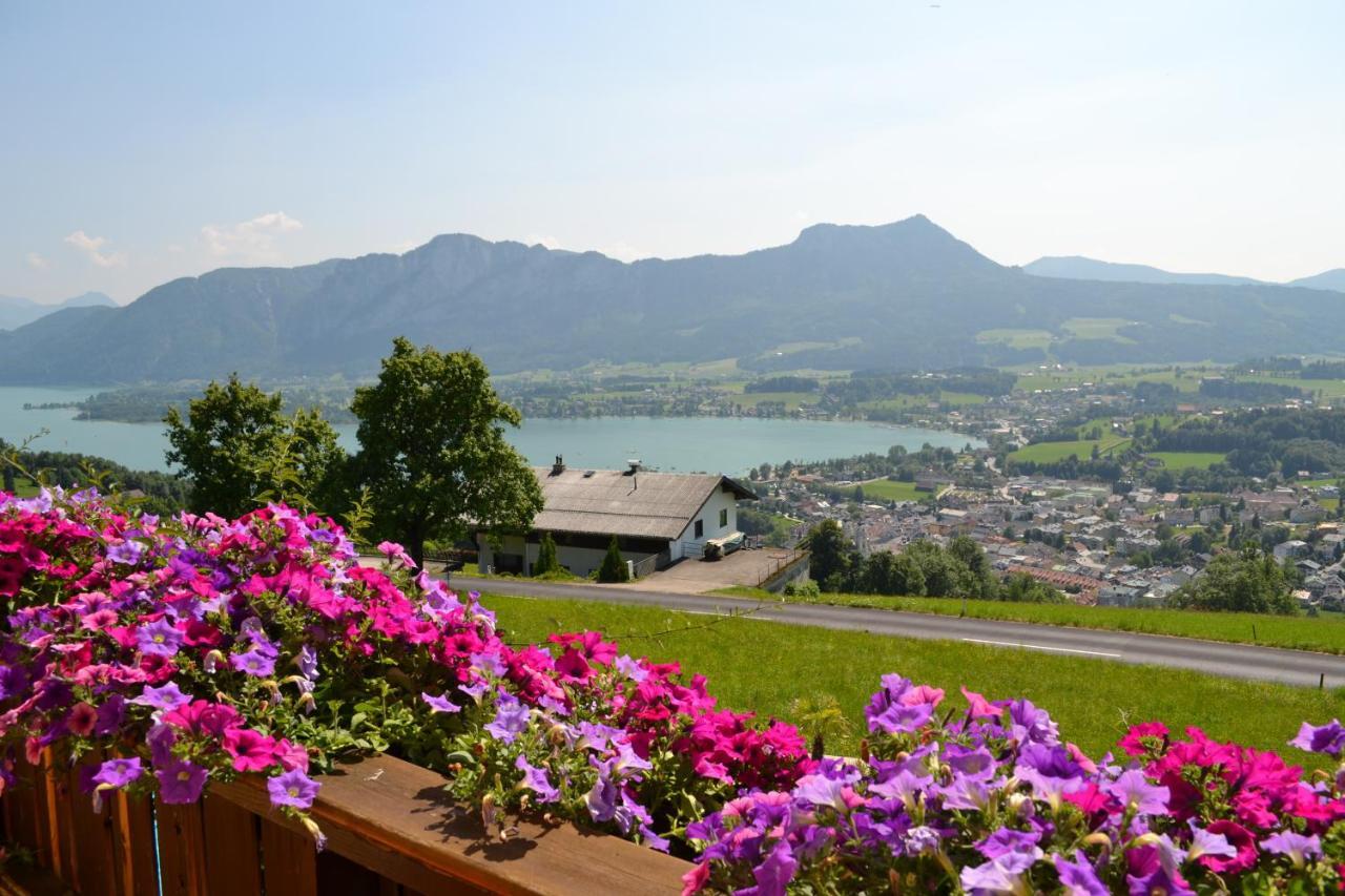 Gaestehaus Sonnenhang Appartement Mondsee Buitenkant foto